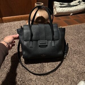 Kate Spade Black Leather Handbag